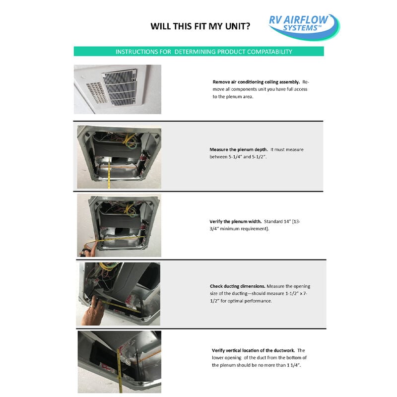 RV Airflow, Dometic Brisk Air 2 AC with Air Shower image number 4