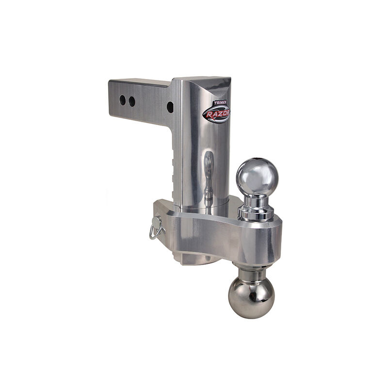 Trimax Razor 8" Aluminum MAXHD Drop Hitch For 2-1/2" Receivers image number 1