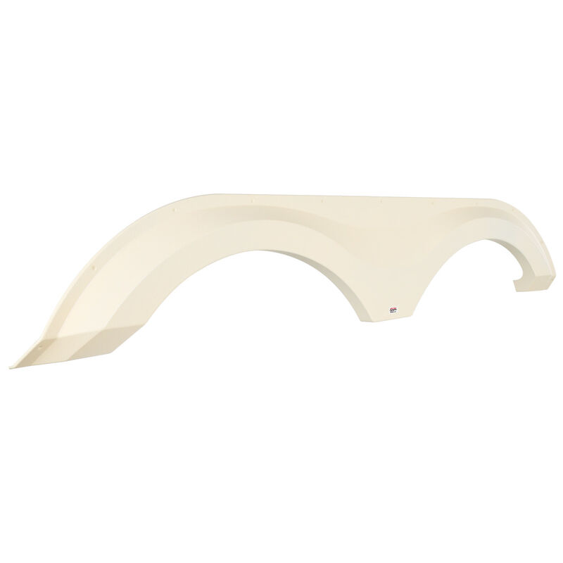 Palomino FS6559 Tandem Axle Fender Skirt, Colonial White image number 5