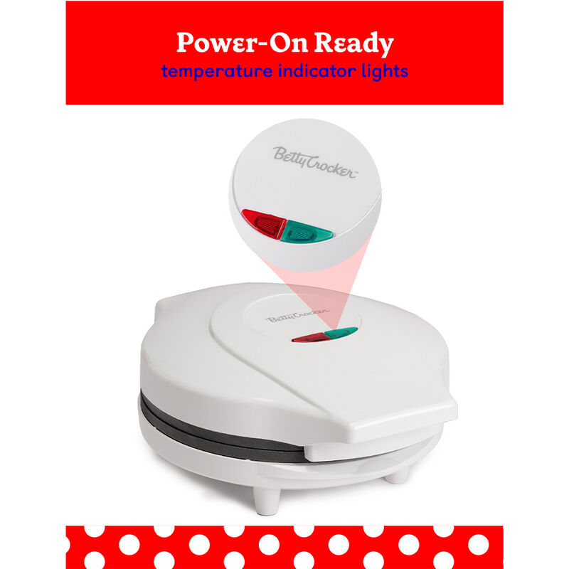 Betty Crocker 8" Travel Pizza Maker Plus, White image number 6