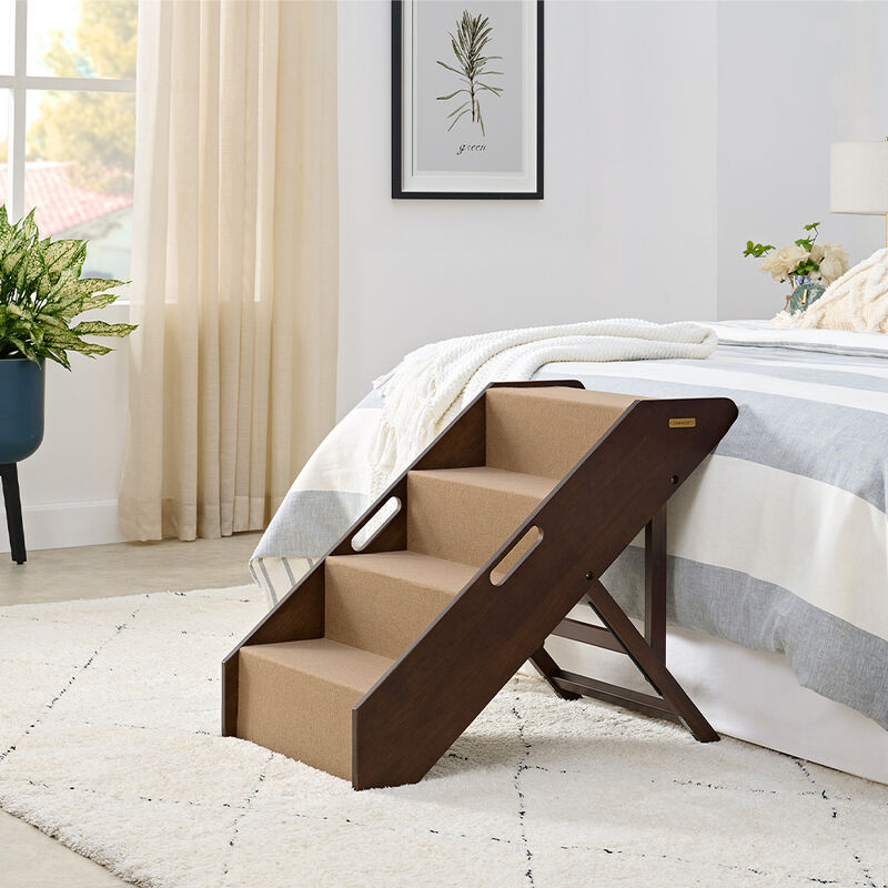 Stakmore Pet Steps, Espresso Finish / Brown Felt image number 2