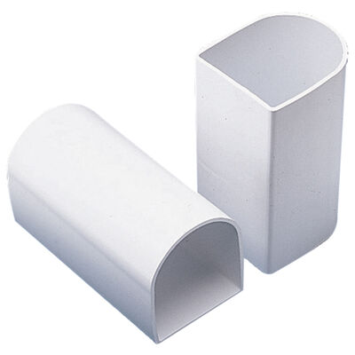 Dock Edge Premium PVC Profile Large "P" Connectors, 2-Pack