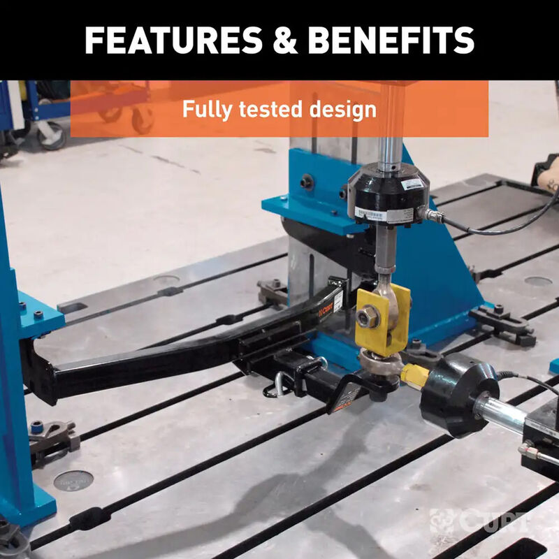 CURT 13504 Class 3 Trailer Hitch, 2" Receiver, Select Ford Maverick image number 6