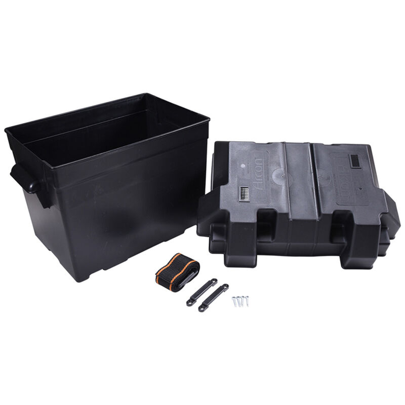 Arcon Battery Box, Fits Group 24 Batteries; Strap Style Box image number 1