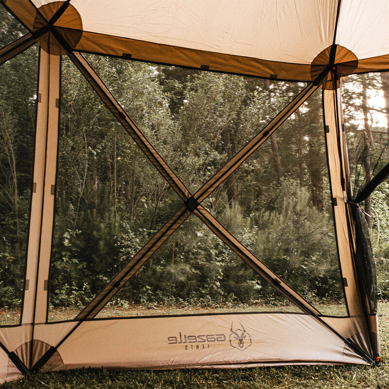 Gazelle G6 6-Sided Portable Gazebo with TriTech Mesh image number 10