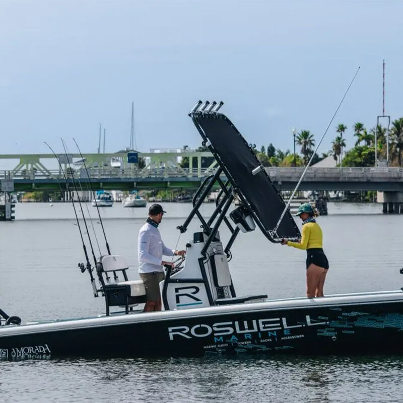 Roswell Marine UNI-T Universal Folding T-Top, Black image number 13