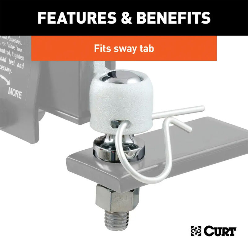 CURT 40093 Replacement 1-1/4" Sway Control Ball image number 5