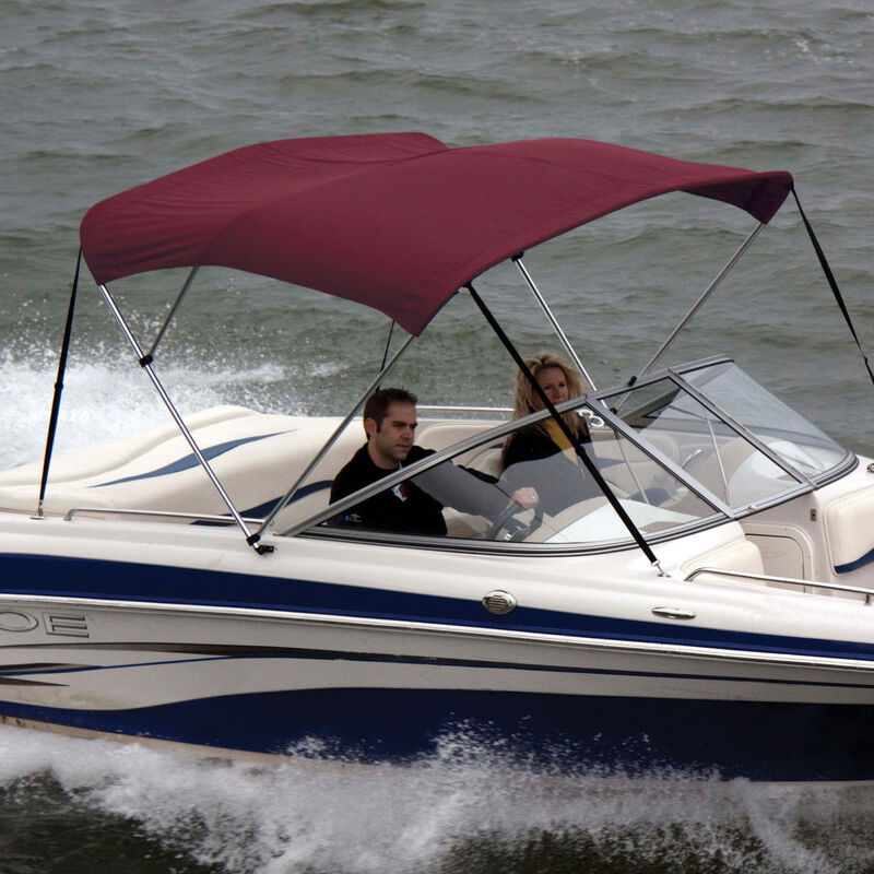 Shademate Bimini Top Sunbrella Fabric and Boot Only, 3-Bow 5'L, 32"H, 73"-78"W image number 1