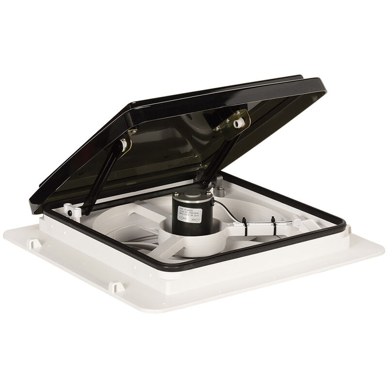 Maxxair Vent 00B04401K Maxxfan 4-Speed Powered Vent, Smoke image number 2