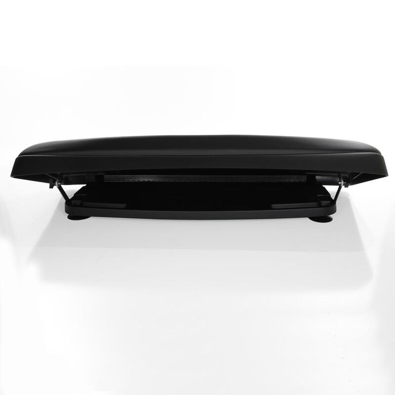 ICON Technologies WD600 AeroShield Wind Deflector, 56" x 22", Black image number 4