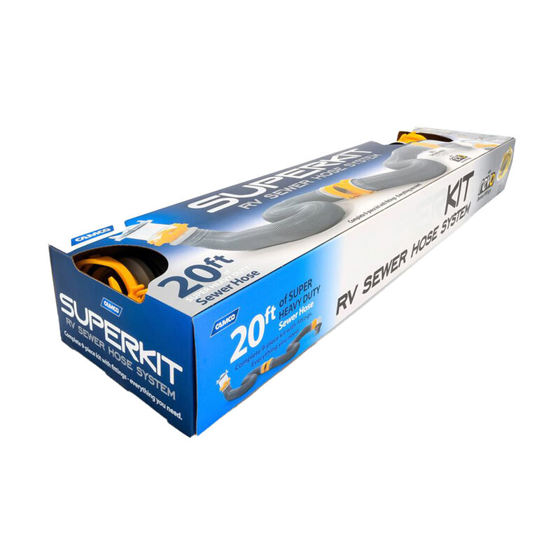 Camco 10 Feet Black Sewer Hose image number 7