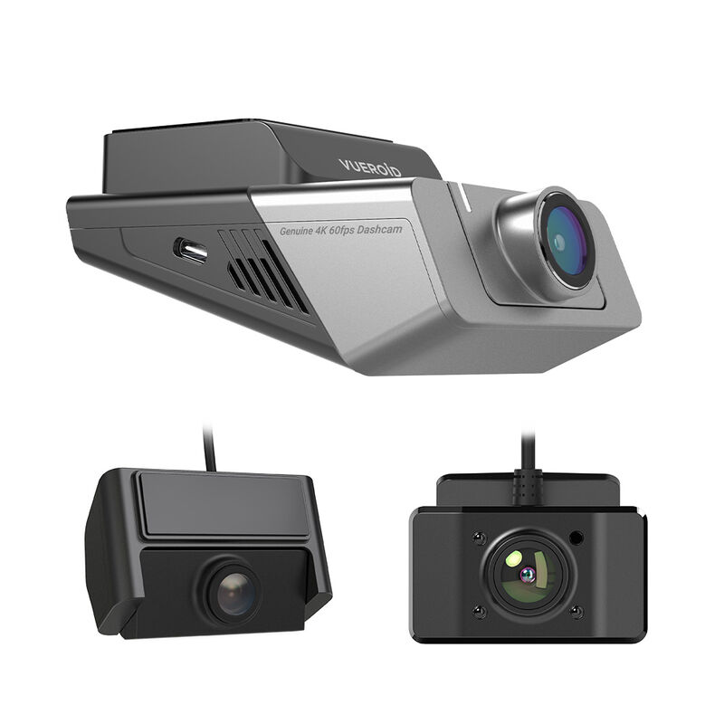 Vueroid S1 4K Infinite (3CH) RV Dash Camera w/ Rear & Interior Cam image number 1