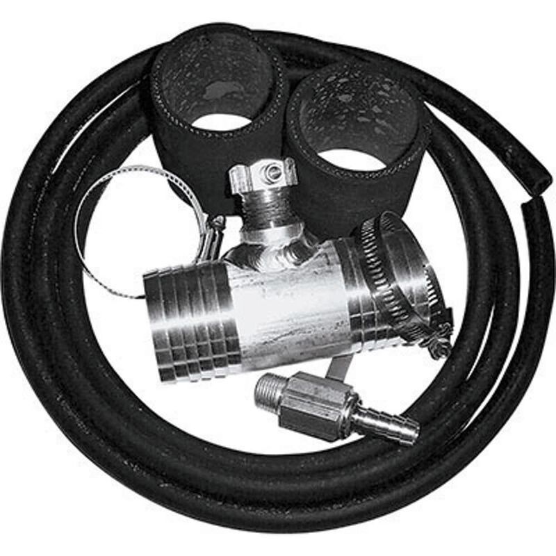 Diesel Install Kit for Auxiliary and Transfer Fuel Tanks, Fits Chevy and GMC Trucks up thru 2010 with 2&rdquo; fuel fill hoses image number 1