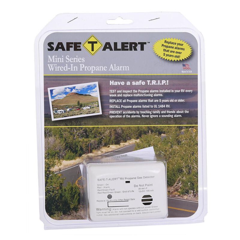 Safe T Alert 20 Series Mini Propane / LP Gas Detector, Surface Mount, White image number 3