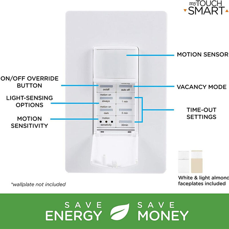 myTouchSmart SimpleSet In-Wall Digital Timer image number 3