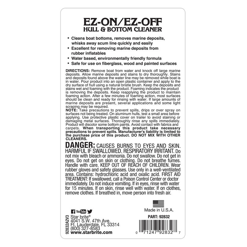 Star Brite EZ-On EZ-Off Boat Bottom Cleaner, 32 oz. image number 2