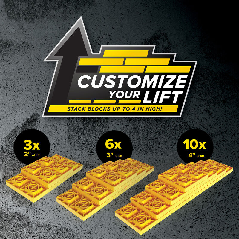 Camco FasTen Leveling Blocks, 10-Pack image number 6