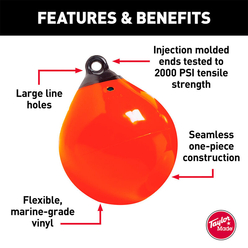 Tuff End Buoy, Orange (27") image number 3