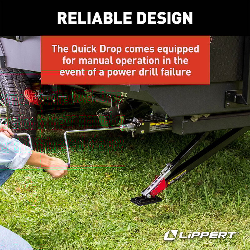 Lippert Quick Drop RV Stabilizer Double Leg Kit image number 6