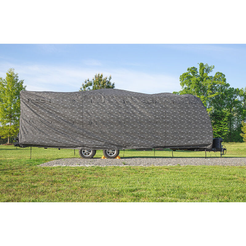 Camco Premium RV Cover, Travel Trailer, 26 to 28.6-Feet, RV Pattern Design image number 6