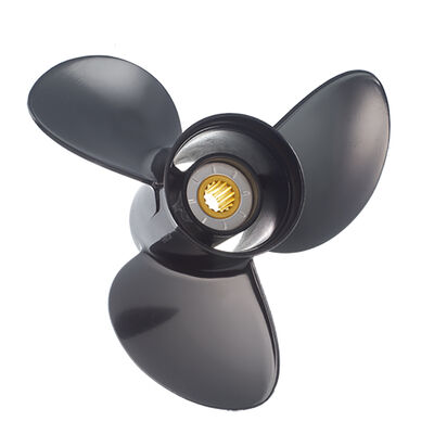 Solas 3-Blade Propeller, Rubber Hub / Aluminum, 9-1/4 dia. x 11 pitch, RH