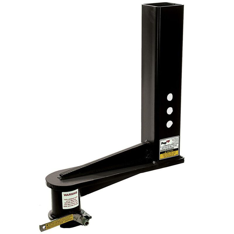 4.5" Square Tube with 16" Offset and Self Latching Coupler image number 1