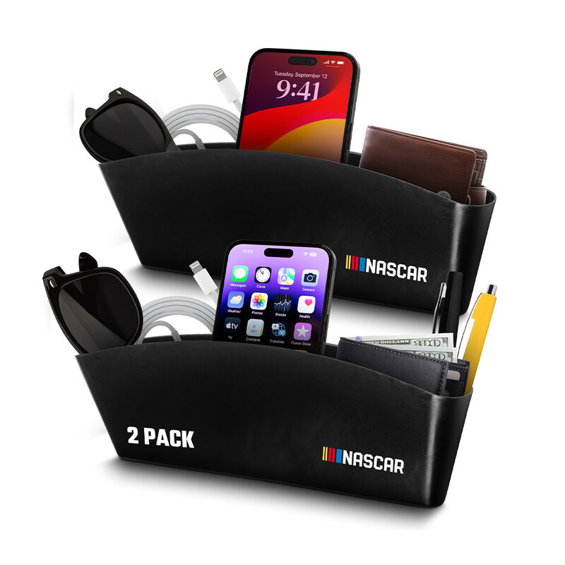 NASCAR Car Seat Gap Filler Organizer, 2-Pack image number 2