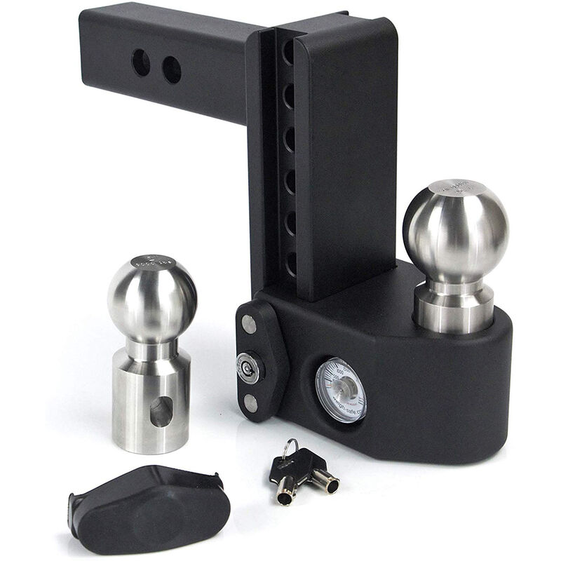 Weigh Safe Steel Drop Hitch, SWS6-2.5, 6" Drop, 2" Shank image number 5