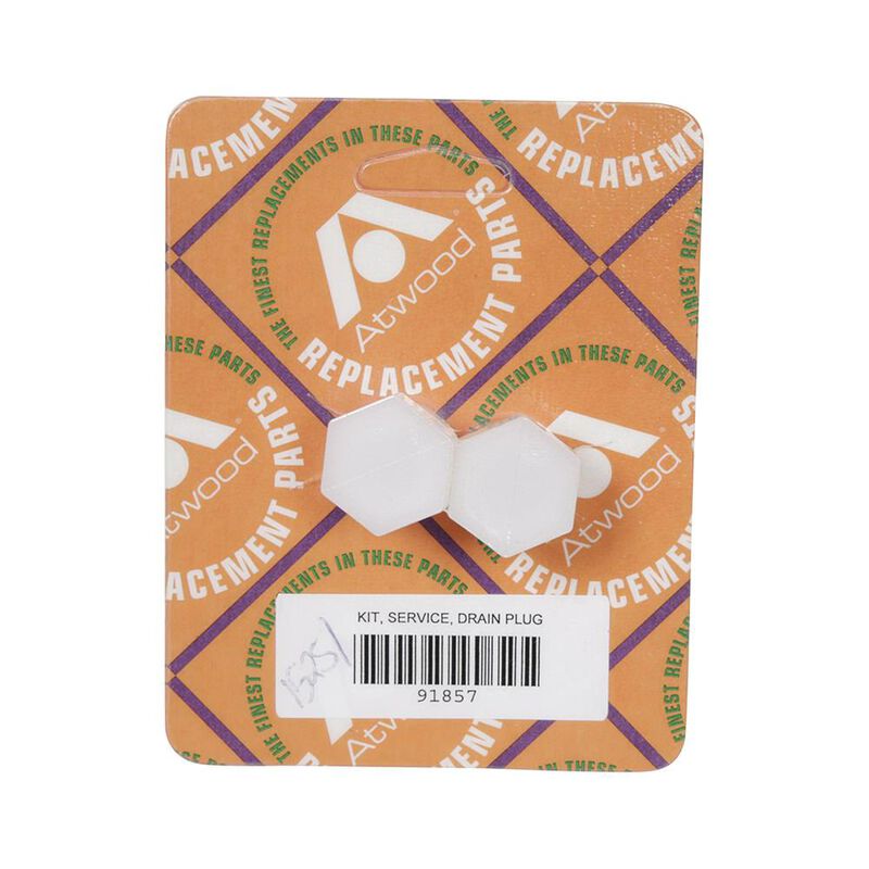 Drain Plug, 1/2" -  All Series, Water Heater, 2 /Package image number 1