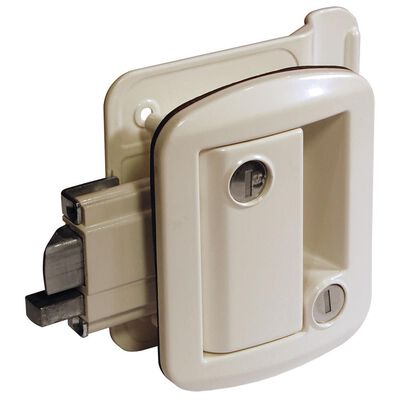 Global Classic Pro Trailer Lock, White