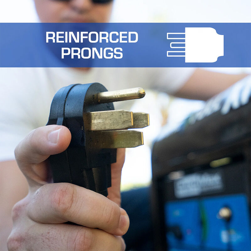 DuroMax 50A 6G 15Ft 14-50 Heavy Duty Generator Power Cord image number 3