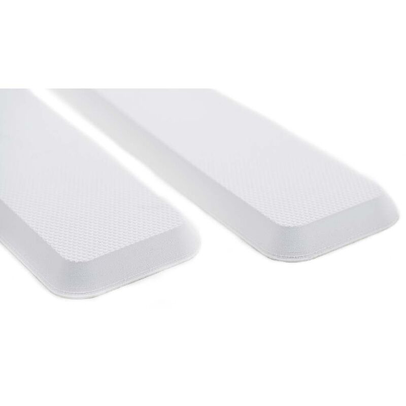 SeaDek Coaming Bolster Set 4.5" x 37" x 20mm - 2-Pieces - White image number 1