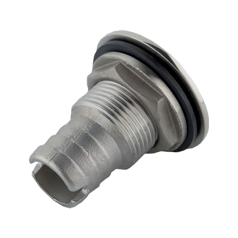 Whitecap Thru-Hull Fitting with Barb, 1" Hose, 2-1/2" Overall image number 2