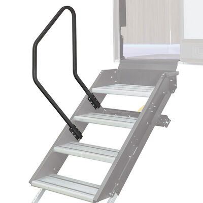 Solid Step Entry Assist Handrail