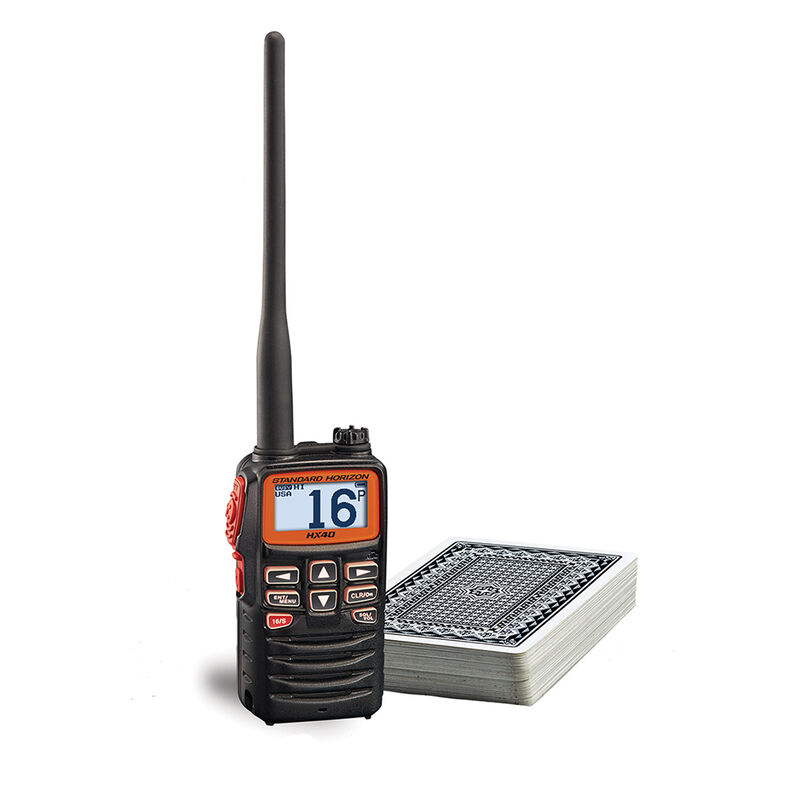Standard Horizon HX40 Ultra Compact 6W Handheld VHF Radio image number 4