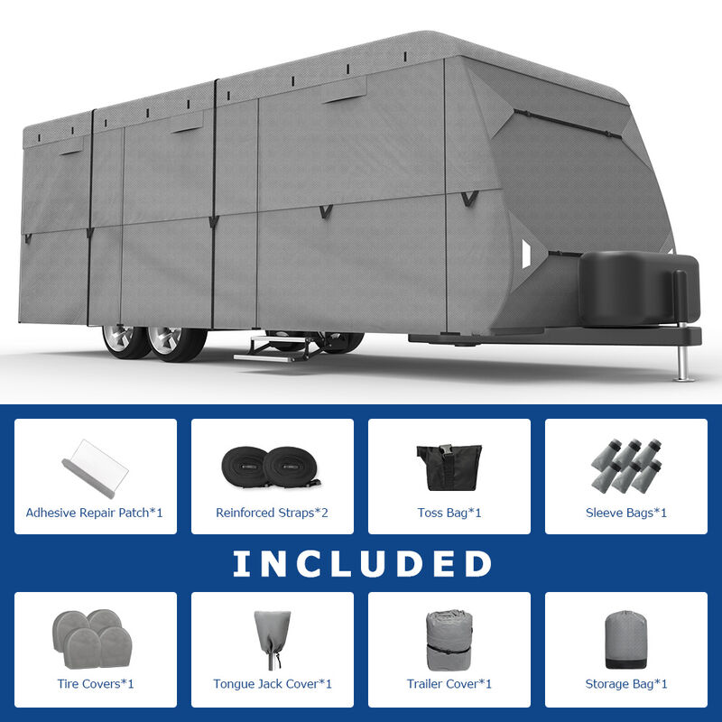 Leader Accessories RV Travel Trailer Cover image number 4