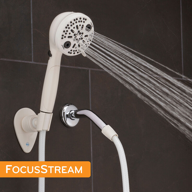 Oxygenics PowerFlow RV Handheld Shower Head Kit, White image number 12