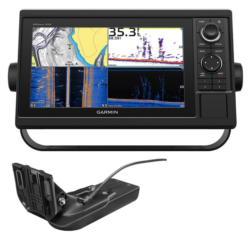 Garmin GPSMAP 1042xsv GPS Fishfinder Combo GN+ with GT52-TM Transducer image number 1