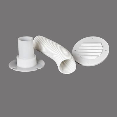 30" Battery Box Vent Accessory Kit, White