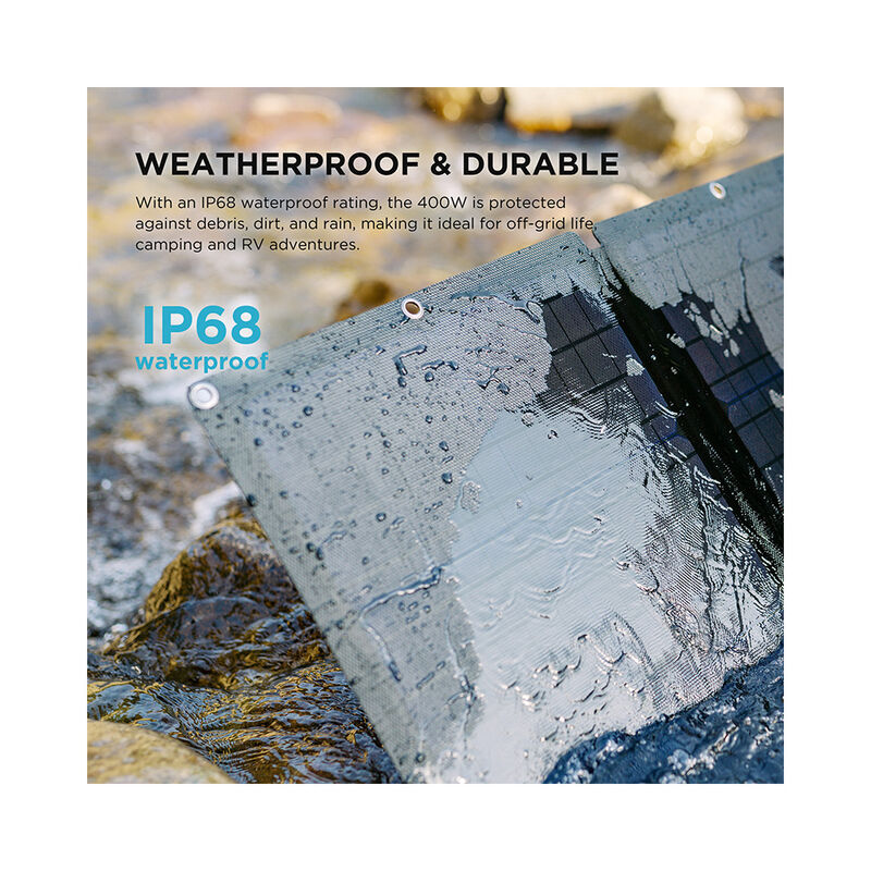 EcoFlow DELTA Pro Portable Power Station with 400W Solar Panel image number 6