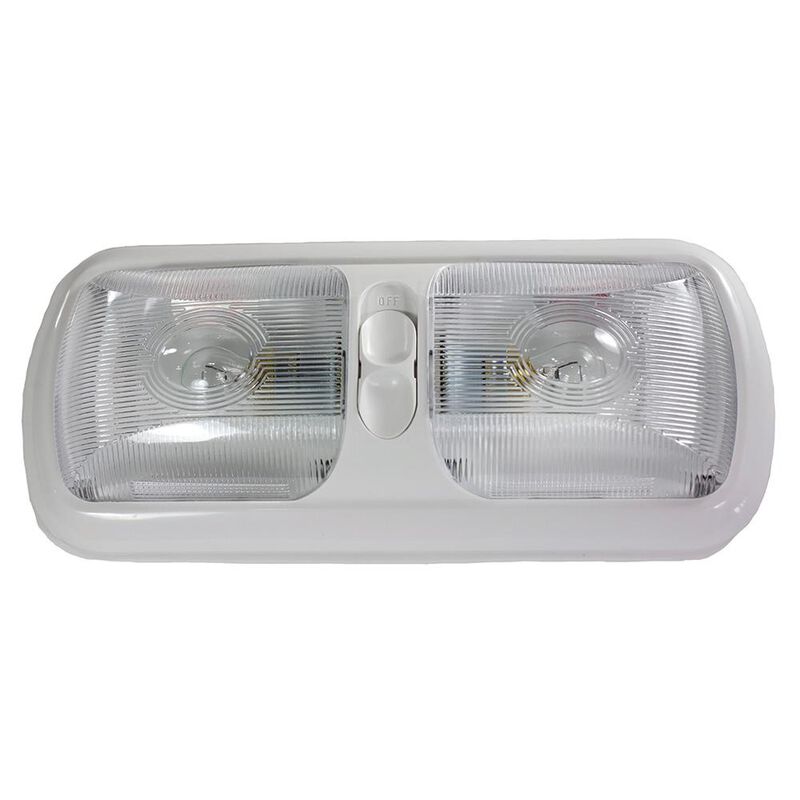 LED Euro Light Fixture, Double- Bright White image number 1
