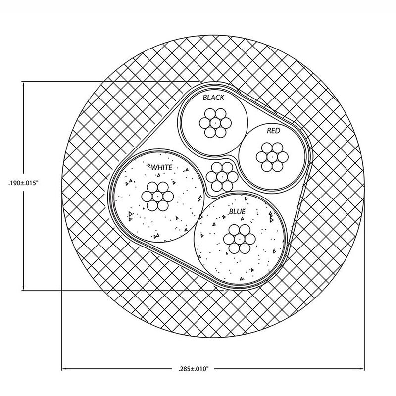 Maretron Micro Bulk Cable, 100 Meters, Gray image number 2