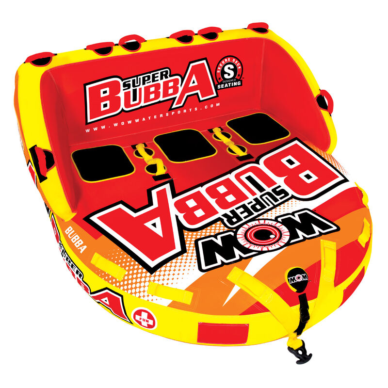 WOW 3-Person Super Bubba Towable Tube image number 1