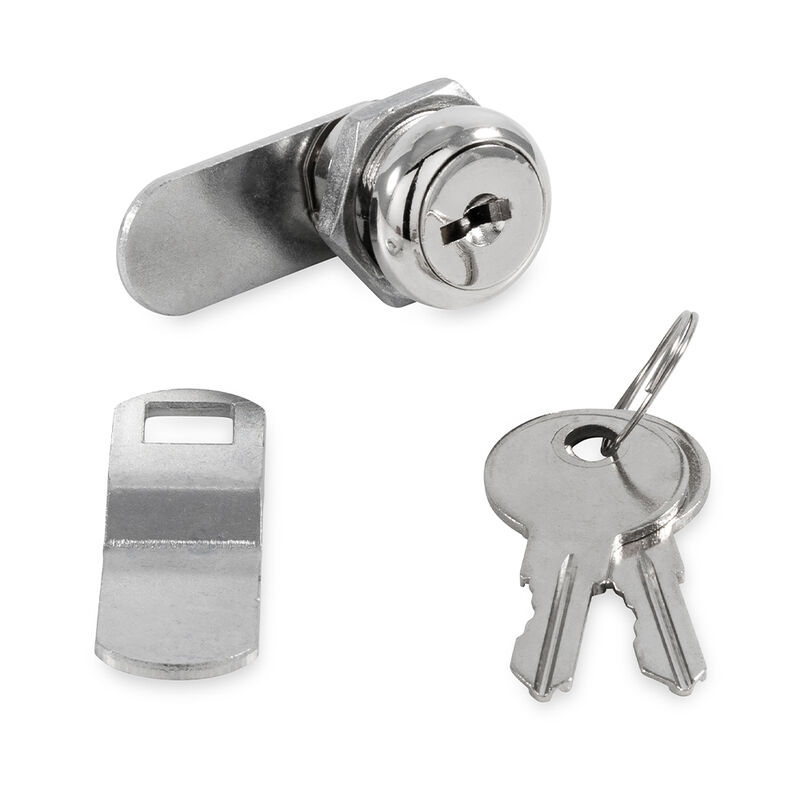 Camco 5/8" Offset and Straight Cam Baggage Door Lock image number 2