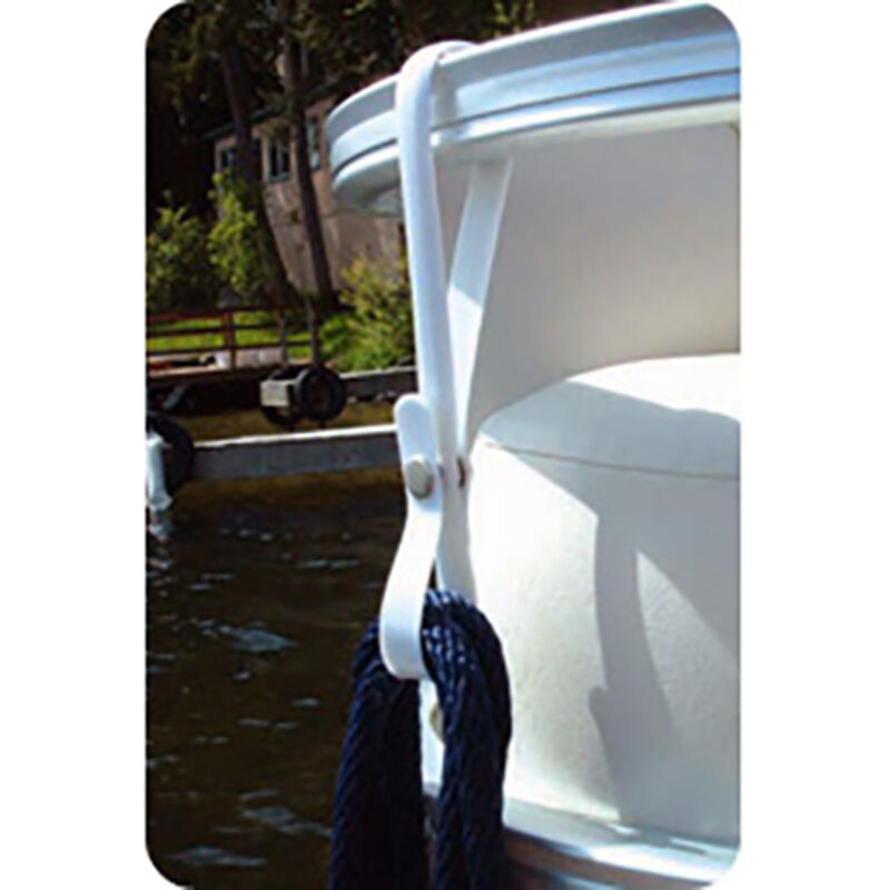 Line Hanger White Measures 9 1/2" in length image number 1