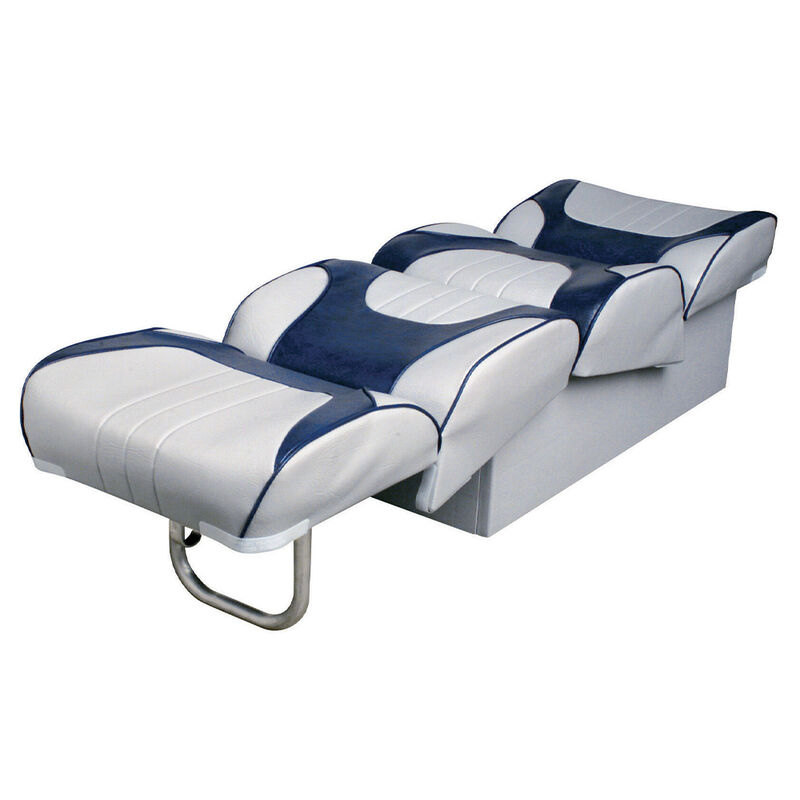 Overton's Deluxe Back-to-Back Lounge Boat Seat with 10" Base image number 2