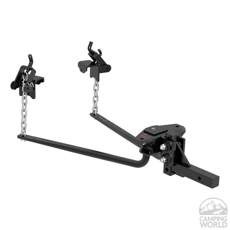 Curt Round Bar Weight Distribution Hitch with Integrated Lubrication, 14K image number 2