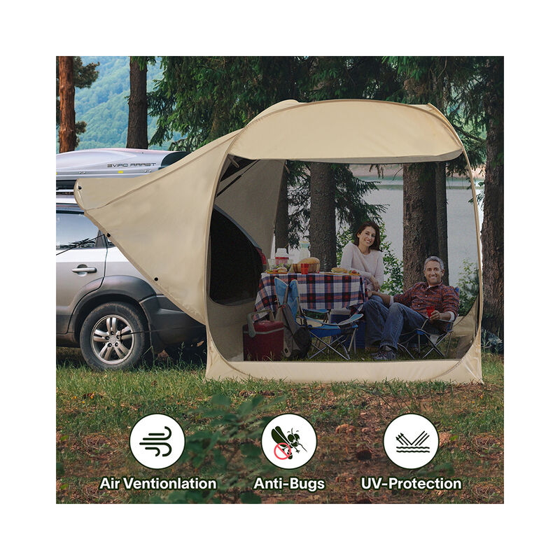 Eighteentek 2-in-1 Pop-Up SUV Tent image number 7