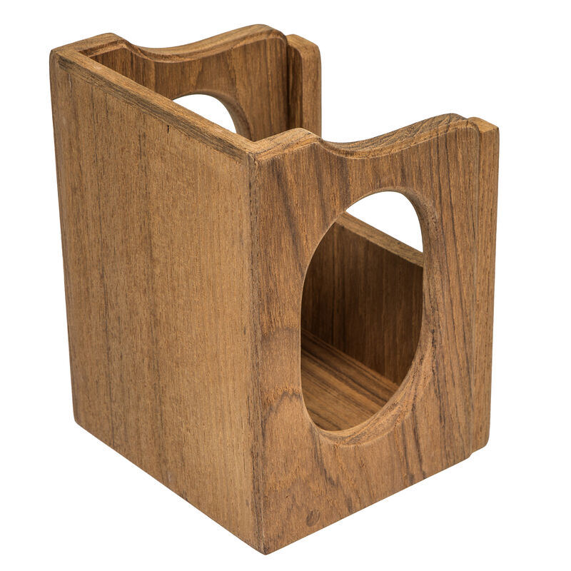 Whitecap Teak Large Handheld VHF/GPS Rack image number 2