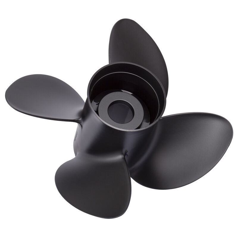 Solas Rubex 4 4-Blade Propeller, Exchangeable Hub / Aluminum, 13.25 dia x 13, RH image number 1